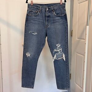 Levi’s 501 Original denim blue jeans W29 L28